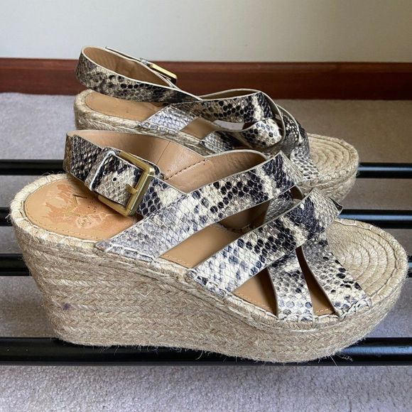 MARC FISHER Women Robbyn Espadrille Sandals - NEW - Picture 6 of 8